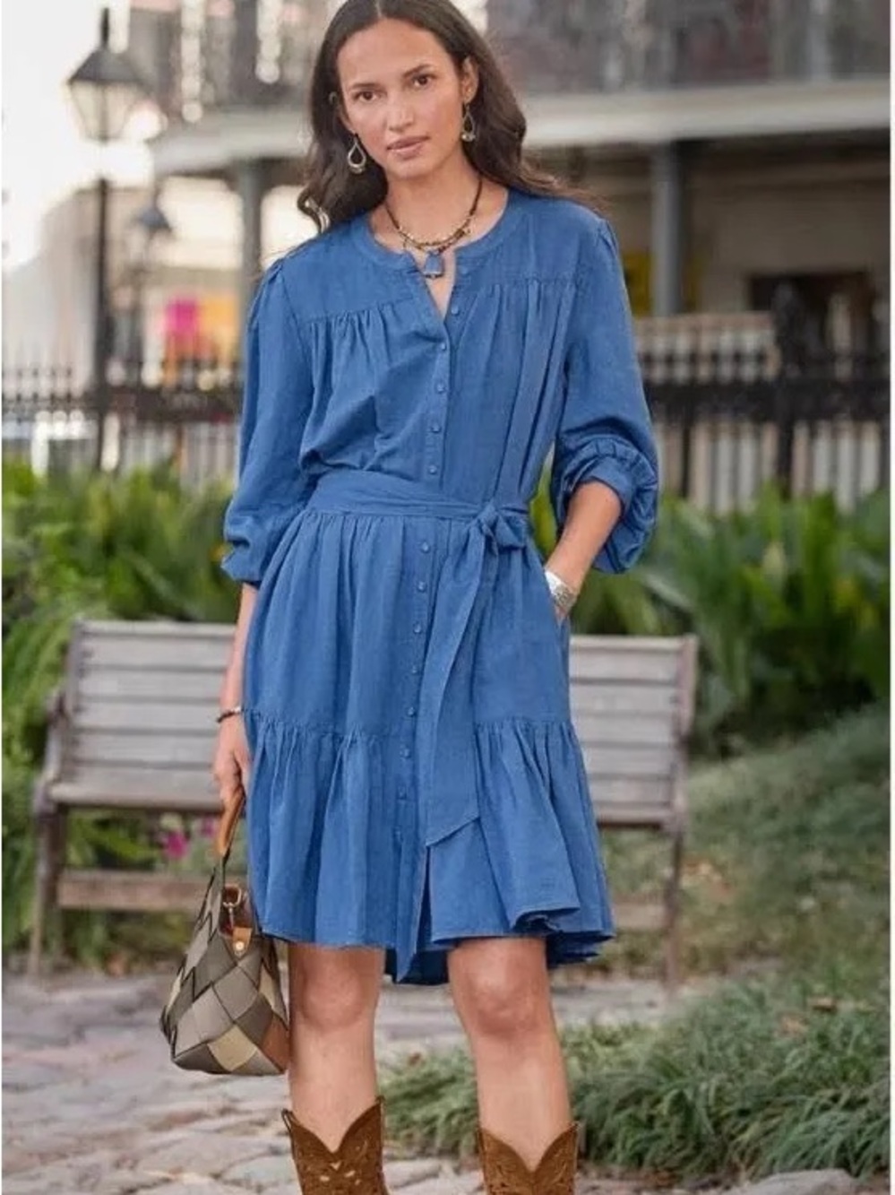 ✨NWT Sundance Women's Elderflower Linen Dress